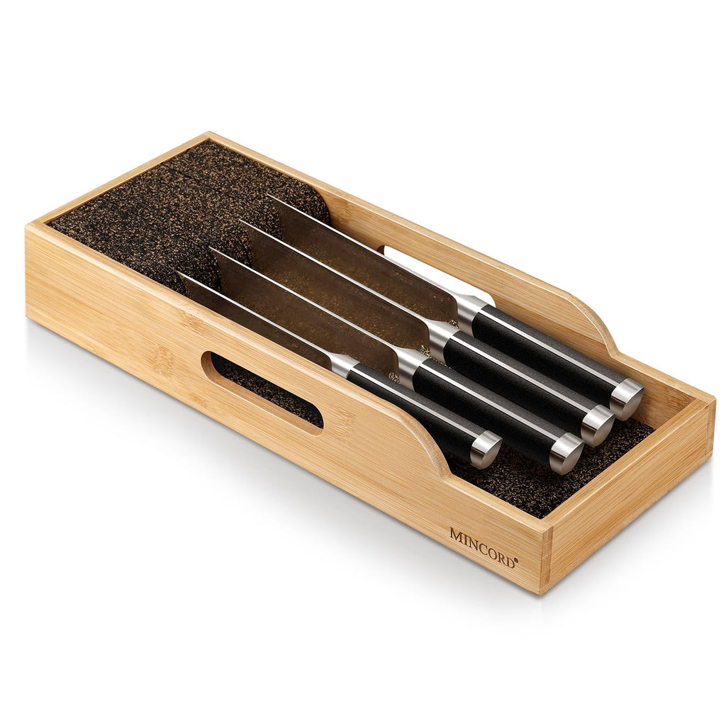 BambooChef Knife Drawer Organizer
