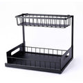 SleekSink Metal Organizer - Black