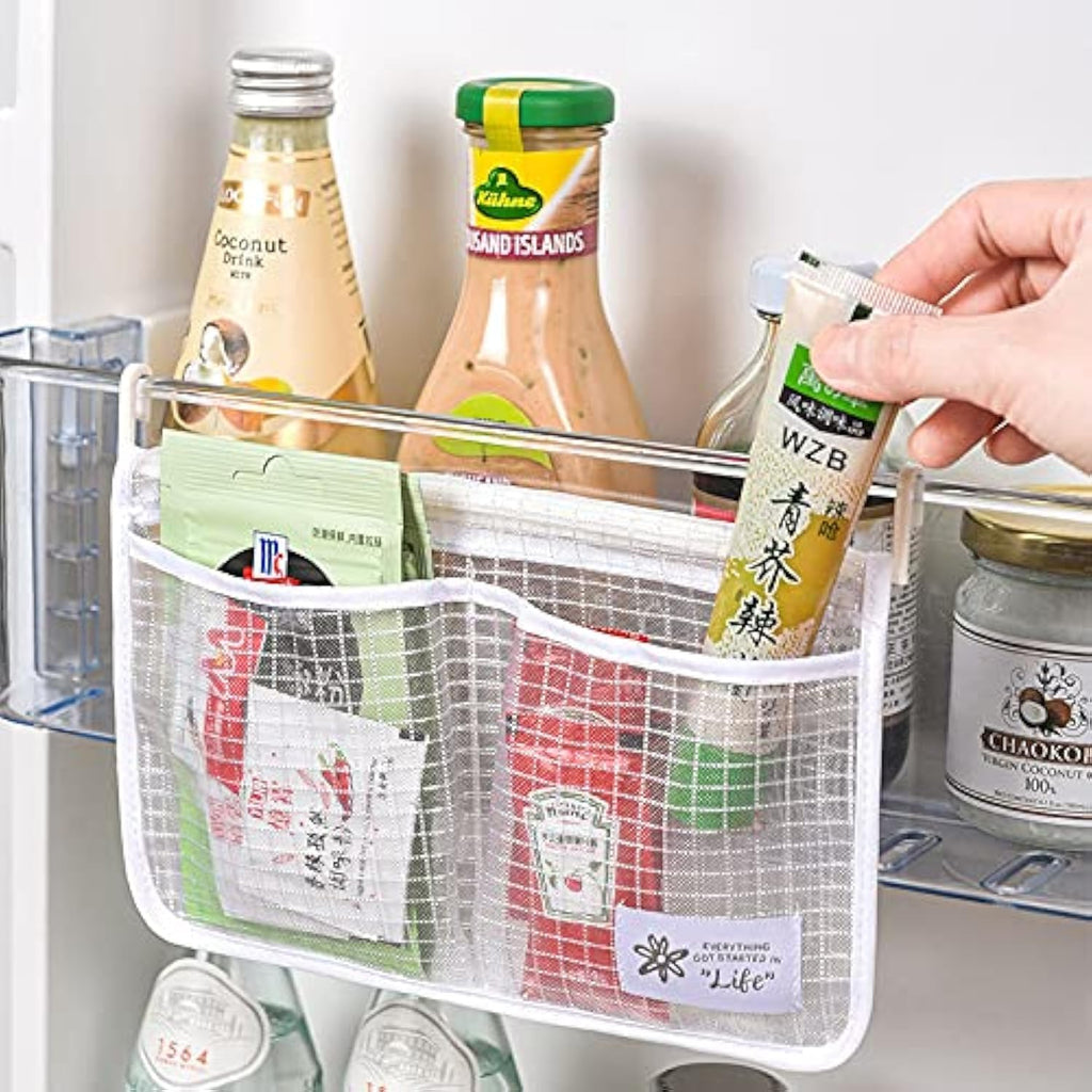 FRIDGEMATE 4pc Mesh Bag Organizer Set