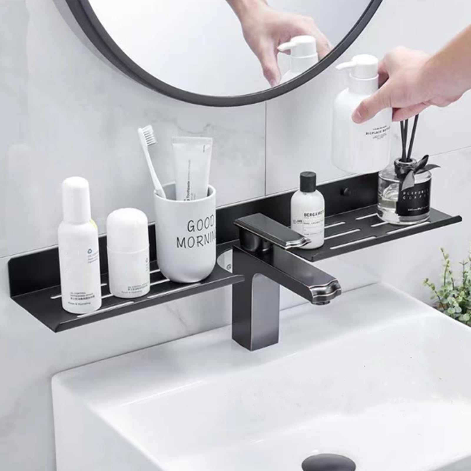 FaucetTop Iron Organizer Shelf - 24 Inch